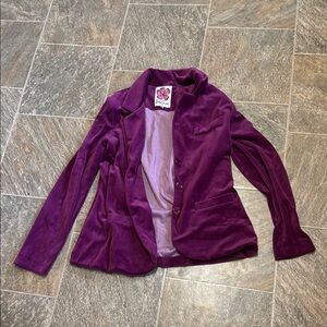 Chico's Elegant Purple Women's Blazer